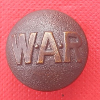 The West Africa Regiment - 18mm Blackened Brass Button.