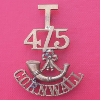 4th & 5th Territorial Battalions The Somerset Light Infantry - Gilding Metal Shoulder Title.