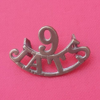 (India) 9th Jats - Gilding Metal Shoulder Title.