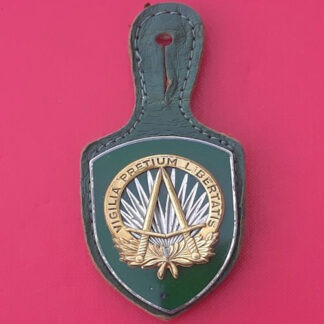 N.A.T.O Supreme Headquarters Allied Powers Europe  - Pocket Fob On Leather Tab.