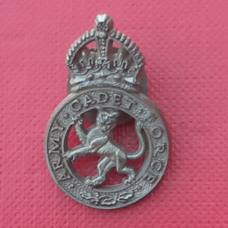 Army Cadet Force - King's Crown Economy Cap Badge.