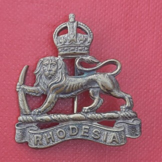 The Rhodesia Regiment - King's Crown Sweetheart Badge.