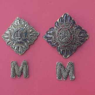 British Army  Militia & Rank Stars - Bullion Badges.