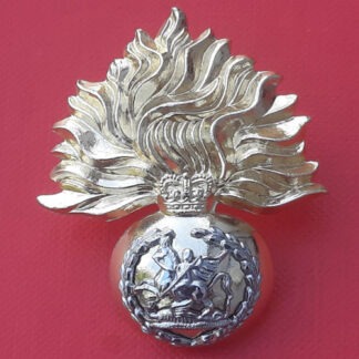 The Royal Regiment Of Fusiliers - Gold & Silver Anodised Cap Badge.