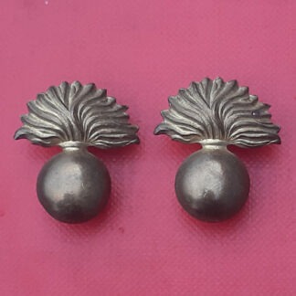 (Canada) Princess Louise Fusiliers - Gilding Metal Collar Badges.