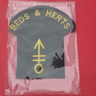 Bedfordshire & Hertfordshire C.C.F (Mortars) - Sealed In Packet Patch.