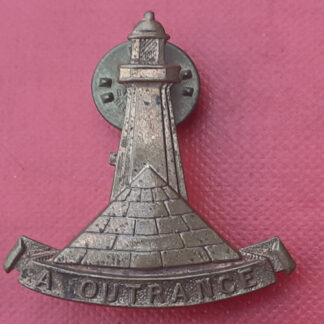 (South Africa) Regiment Algoa Bay - Gilding Metal Collar Badge.