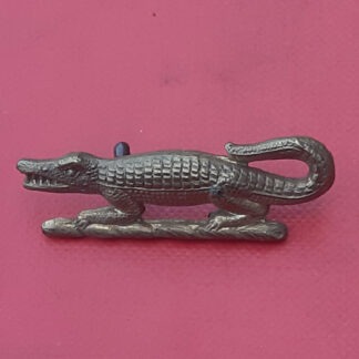 The Jamaica Militia - Gilding Metal Collar Badge.