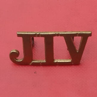 The Jamaica Infantry Volunteers - Gilding Metal Shoulder Title.