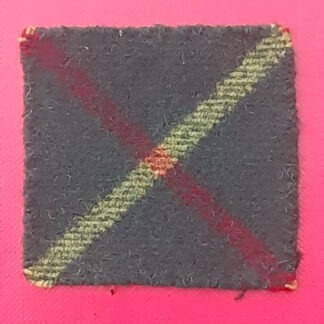 The Royal Scots - Tartan Divisional Flash.