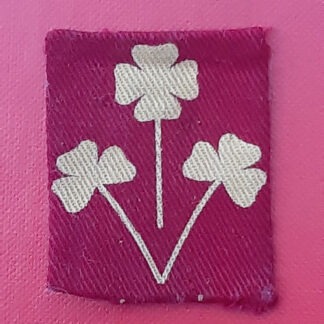 (India) The 8th Indian Division - Printed Cloth Formation Badge.