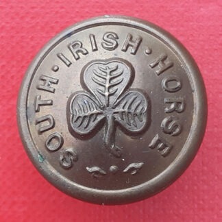 The South Irish Horse Yeomanry - 21mm Gilding Metal Button.