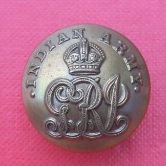 (India) Indian Army - King's Crown 25mm Gilding Metal Button.