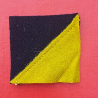 Army Technical School (Boys) - Black / Yellow Cloth Flash.