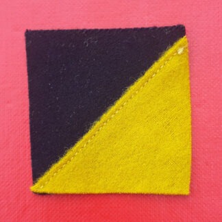 Army Technical School (Boys) - Black / Yellow Cloth Flash.