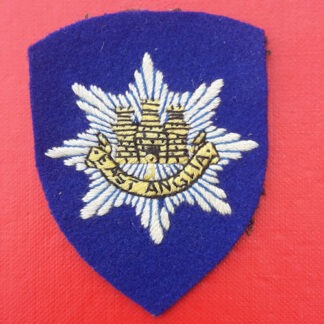 East Anglian Infantry Brigade - 2nd Pattern Woven Cloth Formation Badge.