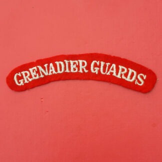 The Grenadier Guards - Woven Cloth Shoulder Title.