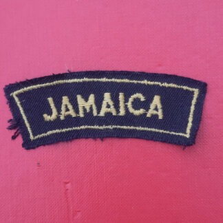 Jamaica Defence Force - Woven Cloth Shoulder Title.