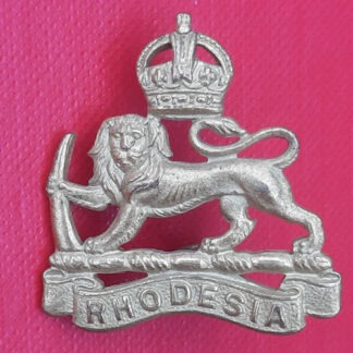 Rhodesia General Staff Corps - King's Crown Gilt Collar Badge.