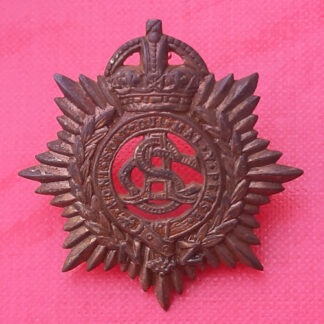 (New Zealand) Army Service Corps - Gilding Metal Cap Badge.