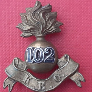 102nd King Edward's Own - Bi Metal Shoulder Title.