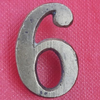 6th The Royal Warwickshire Regiment - Gilding Metal Pork Pie Hat Badge.