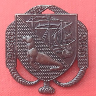 The Falkland Islands Defence Force - Bronzed Cap Badge.