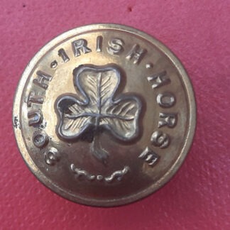 South Irish Horse Yeomanry - 20mm Brass Button.