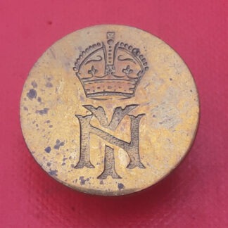 The Northamptonshire Yeomanry - King's Crown 23mm Gilt Button.