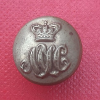 Middlesex Yeomanry Cavalry - Queen Victoria's Crown 13mm Brass Button.