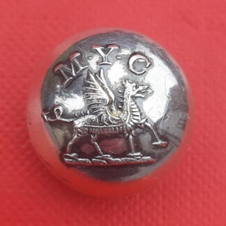 Montgomeryshire Yeomanry Cavalry - 17mm Silver Button.