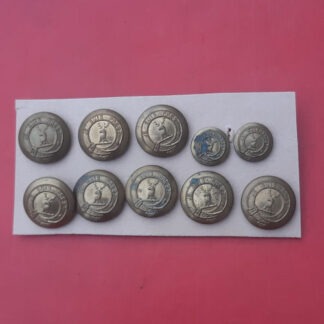 The Lovat Scouts Yeomanry -  Brass Buttons.