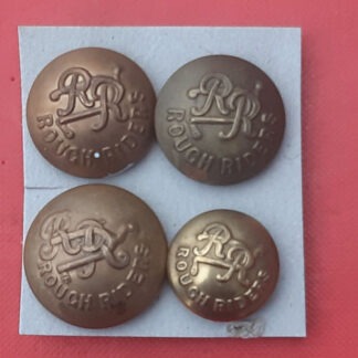 The City of London Yeomanry (Rough Riders) - Brass Buttons.
