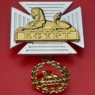 The Royal Gloucestershire, Berkshire & Wiltshire Regiment - Bi Metal Cap & Back Badges.