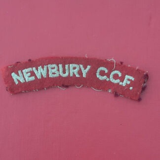 Newbury Combined Cadet Force - Woven Cloth Shoulder Title.
