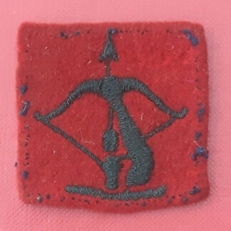 1st Anti Aircraft Division  - Embroidered Cloth Shoulder Title.