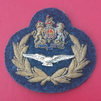The Royal Air Force - King's Crown Master Air Crew Rank Badge.
