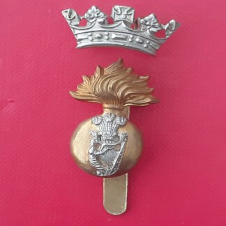 The Royal Irish Fusiliers - Bi Metal Cap Badge.