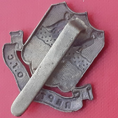 Repton College O.T.C - Gilding Metal Cap Badge. - Image 2
