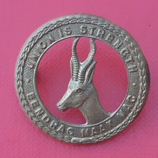 (South Africa) Union Defence Force ,General Service - Brass Cap Badge.