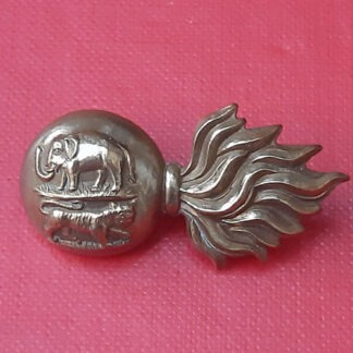 The Royal Dublin Fusiliers - Gilding Metal Collar Badge.