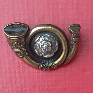 The King's Own Yorkshire Light Infantry - Officer's Sevice Dress Bronze Collar Badge.