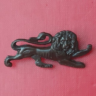 The King's Own Royal Lancaster Regiment - Officer's Service Dress Bronze Collar Badge.