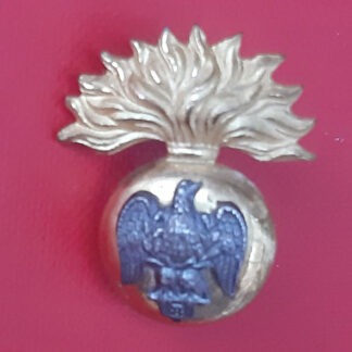 The Royal Irish Fusiliers - Officer's Silver & Gilt Collar Badge.