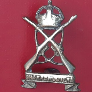 3rd County Of London Yeomanry (Sharpshooters) - Gilding Metal Collar Badge.
