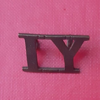 The Imperial Yeomanry - Gilding Metal Shoulder Title.