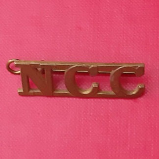 The Non Combatant Corps - Gilding Metal Shoulder Title.