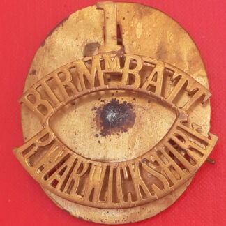 14th (1st Birmingham ) Service Battalion (The Birmingham Pals) - Gilding Metal Shoulder Title.