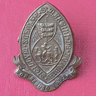Dover College O.T.C - Gilding Metal Cap Badge.