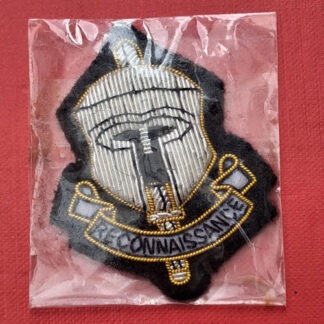 The Reconnaissance Regiment - Bullion Cloth Cap Badge.